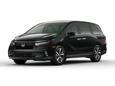 Black 2022 Honda Odyssey Touring for sale in St. Charles, MO