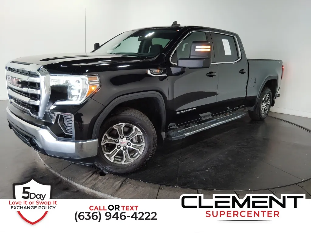 Black 2019 GMC Sierra 1500 SLE for sale in St. Charles, MO