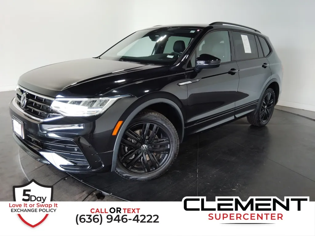Black 2022 Volkswagen Tiguan 2.0T SE R-Line Black for sale in St. Charles, MO