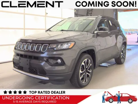 Gray 2022 Jeep Compass Limited for sale in St. Charles, MO