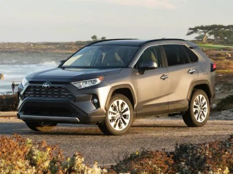 Red 2019 Toyota RAV4 Limited for sale in St. Charles, MO