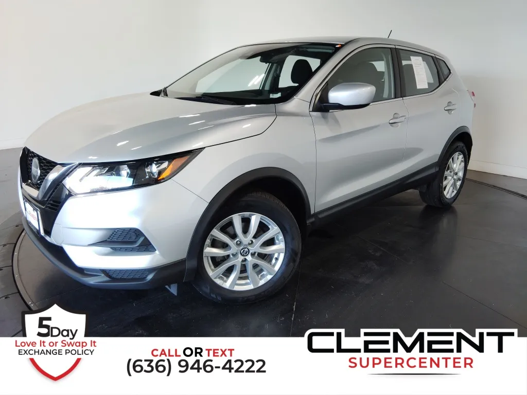 Silver 2020 Nissan Rogue Sport S for sale in St. Charles, MO