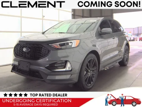 Gray 2023 Ford Edge ST Line for sale in St. Charles, MO