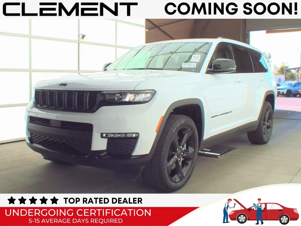 White 2023 Jeep Grand Cherokee L Limited for sale in St. Charles, MO
