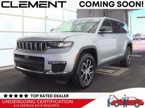Silver 2024 Jeep Grand Cherokee L Limited for sale in St. Charles, MO