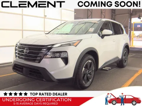 White 2024 Nissan Rogue SV for sale in St. Charles, MO