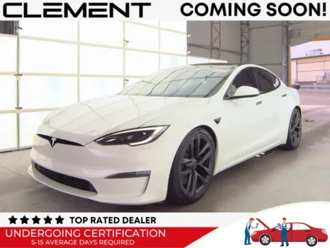 White 2022 Tesla Model S Plaid for sale in St. Charles, MO
