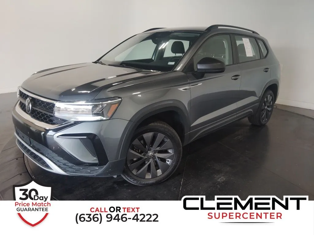 Gray 2024 Volkswagen Taos 1.5T S for sale in St. Charles, MO