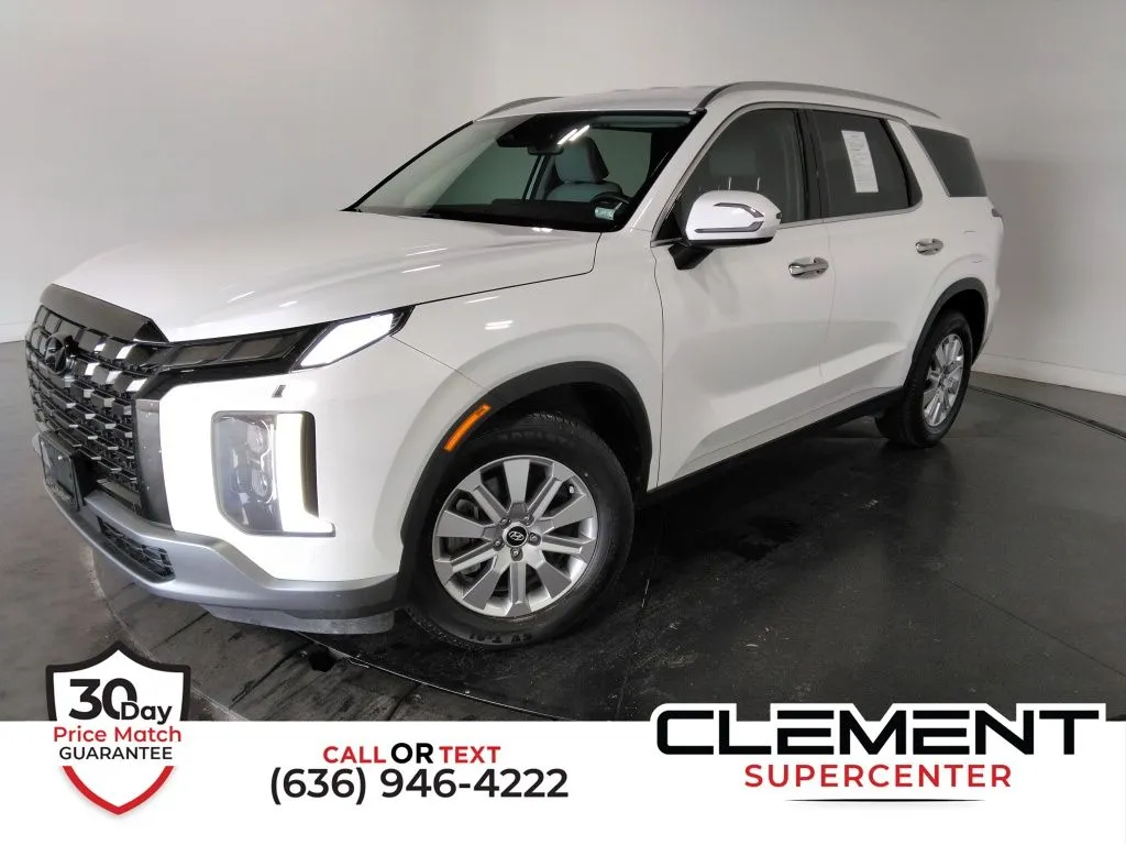 White 2023 Hyundai Palisade SEL for sale in St. Charles, MO