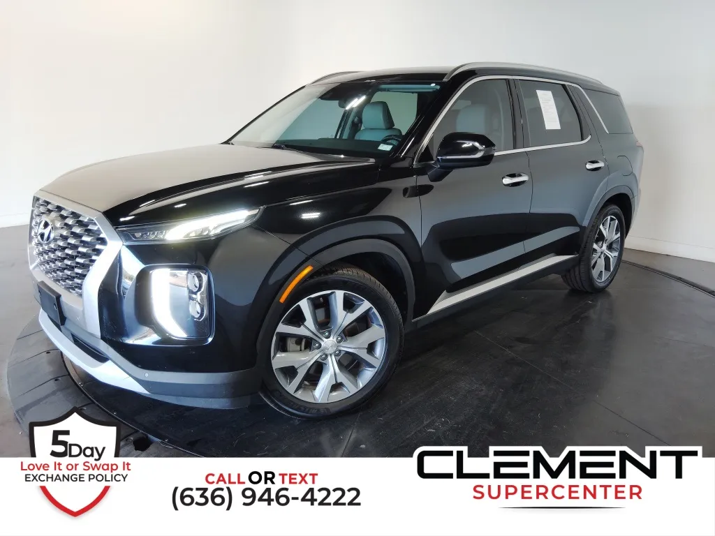 Black 2021 Hyundai Palisade SEL for sale in St. Charles, MO