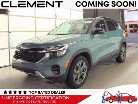 Blue 2024 Kia Seltos S for sale in St. Charles, MO