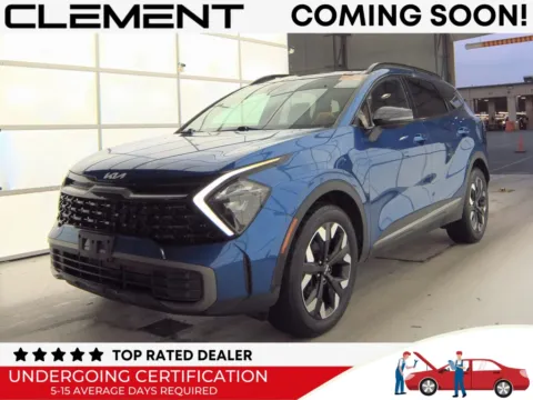 Blue 2023 Kia Sportage X-Line for sale in St. Charles, MO