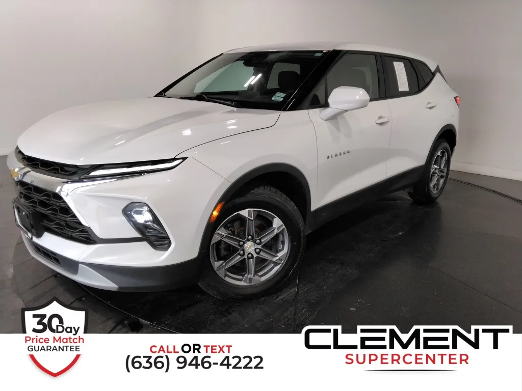 White 2023 Chevrolet Blazer LT for sale in St. Charles, MO