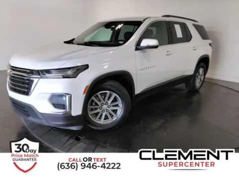 White 2023 Chevrolet Traverse LT for sale in St. Charles, MO