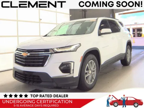 White 2023 Chevrolet Traverse LT for sale in St. Charles, MO