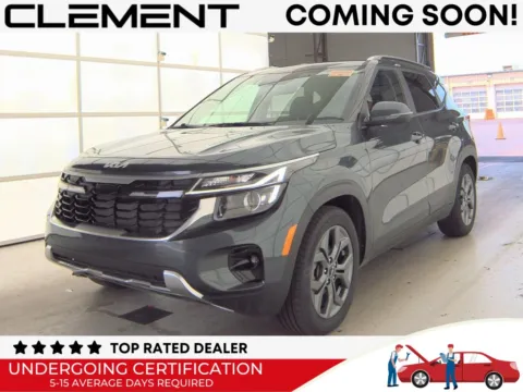 Gray 2024 Kia Seltos S for sale in St. Charles, MO