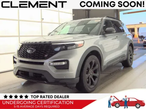 Silver 2020 Ford Explorer ST for sale in St. Charles, MO