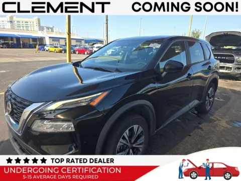 Black 2023 Nissan Rogue SV for sale in St. Charles, MO