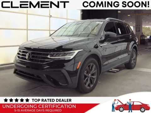 Black 2022 Volkswagen Tiguan 2.0T SE for sale in St. Charles, MO