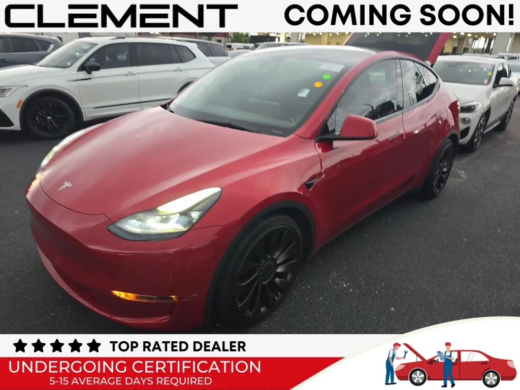 Red 2022 Tesla Model Y Performance for sale in St. Charles, MO