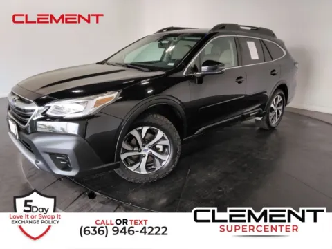 Black 2021 Subaru Outback Limited for sale in St. Charles, MO