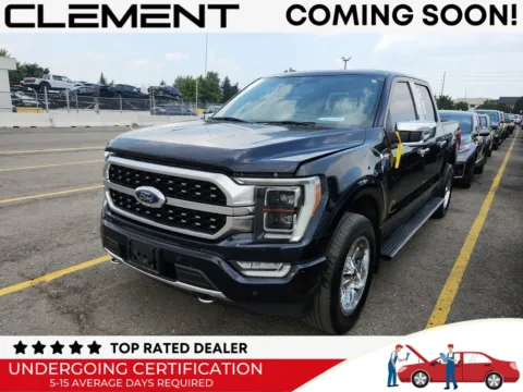 Black 2021 Ford F-150 Platinum for sale in St. Charles, MO
