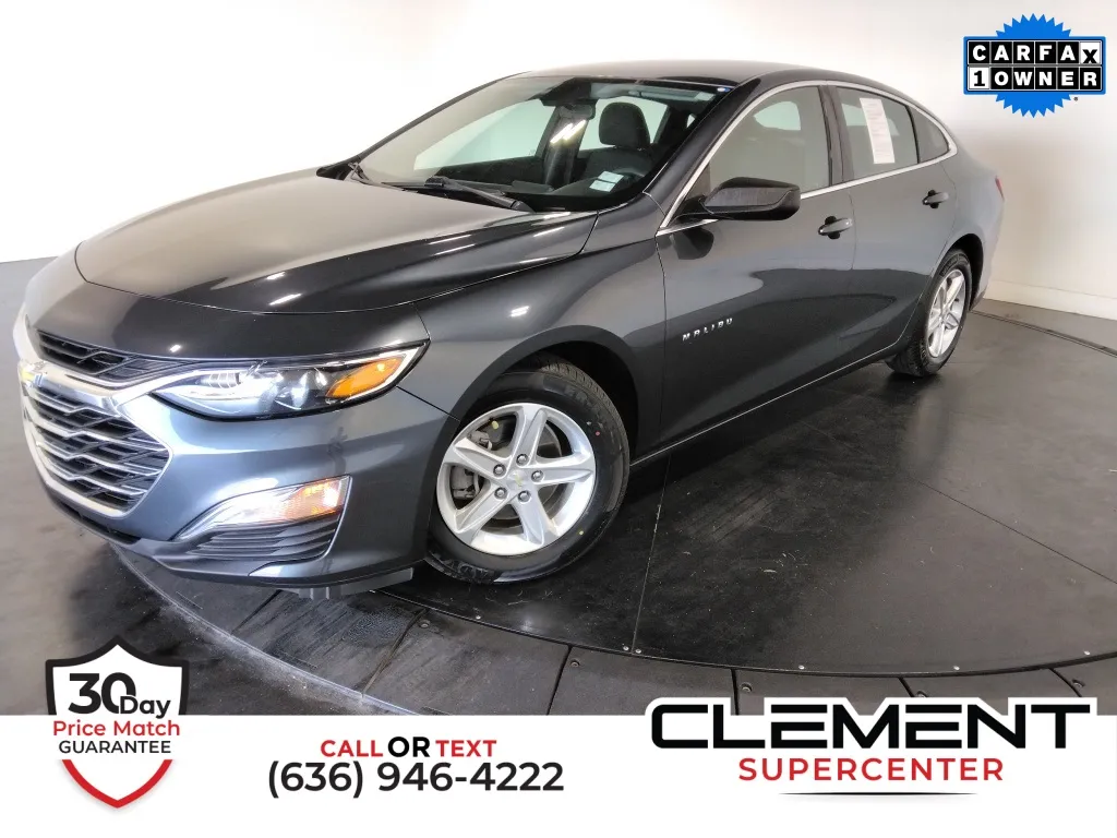 Gray 2021 Chevrolet Malibu LS for sale in St. Charles, MO