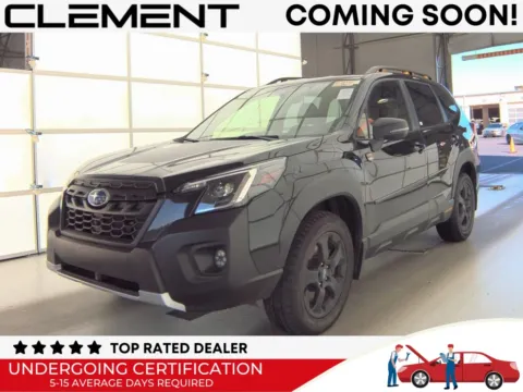 Black 2022 Subaru Forester Wilderness for sale in St. Charles, MO