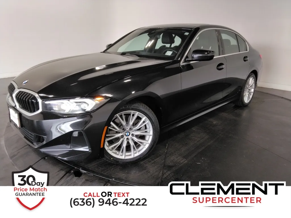 Black 2024 BMW 3 Series 330i for sale in St. Charles, MO