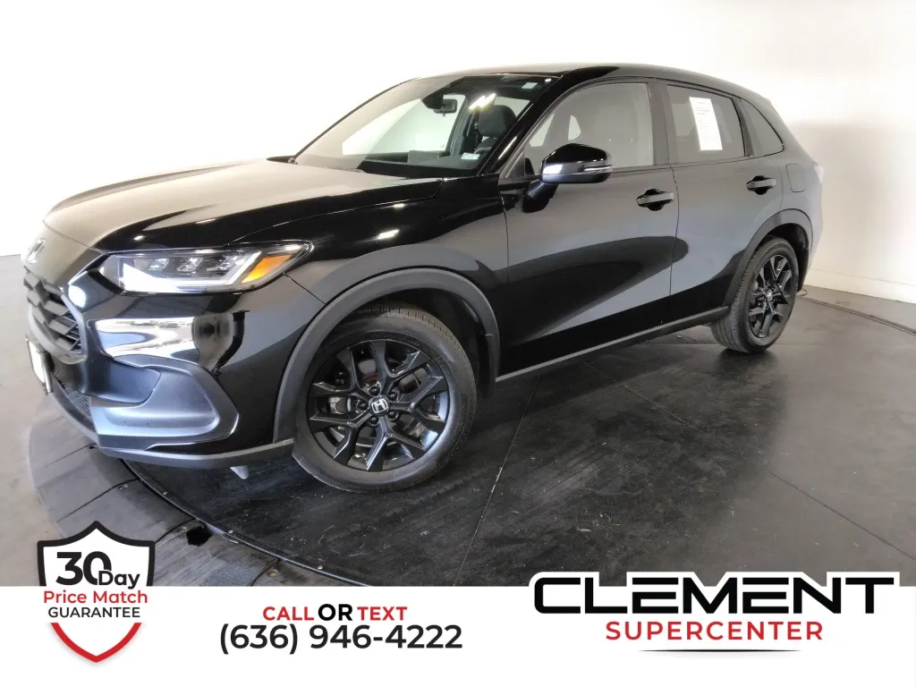 Black 2024 Honda HR-V Sport for sale in St. Charles, MO