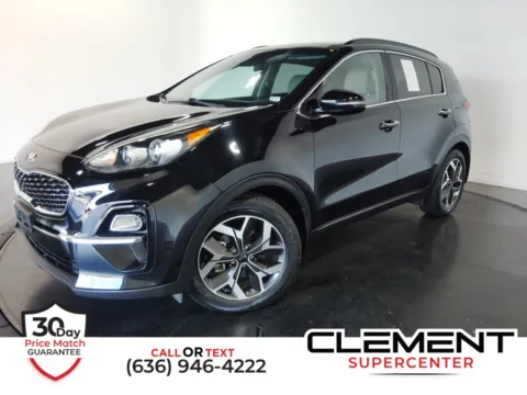 Black 2022 Kia Sportage EX for sale in St. Charles, MO