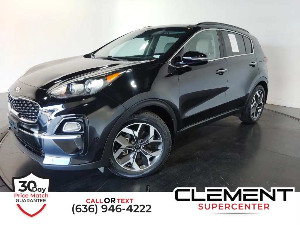 Black 2022 Kia Sportage EX for sale in St. Charles, MO