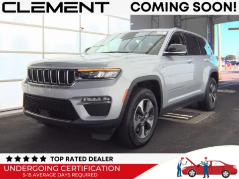 Silver 2024 Jeep Grand Cherokee 4xe for sale in St. Charles, MO