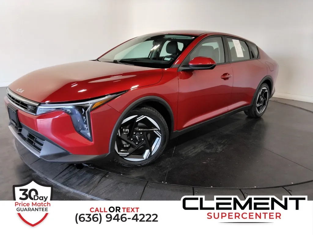 Red 2025 Kia K4 EX for sale in St. Charles, MO