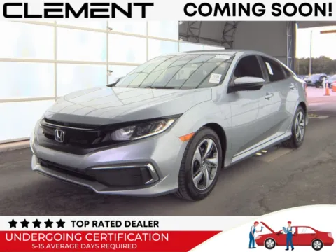 Silver 2020 Honda Civic LX for sale in St. Charles, MO