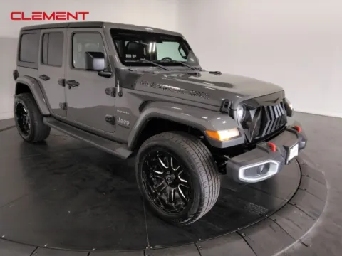 Another view of 2019 Jeep Wrangler Unlimited Sahara for sale in St. Charles, MO at Clement Supercenter