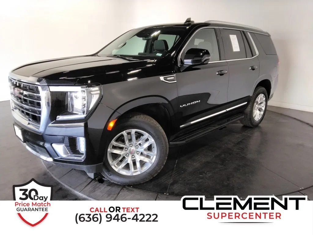 Black 2024 GMC Yukon SLT for sale in St. Charles, MO
