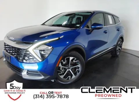 Blue 2023 Kia Sportage EX for sale in St. Charles, MO