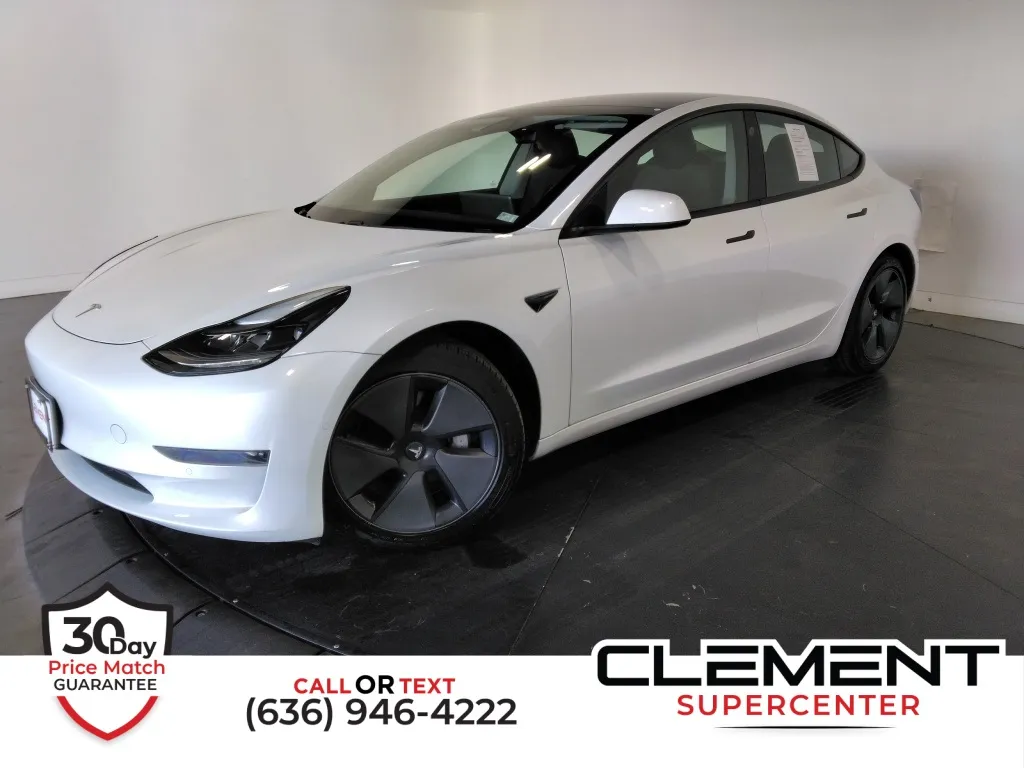 Blue 2021 Tesla Model 3 Standard Range Plus for sale in St. Charles, MO