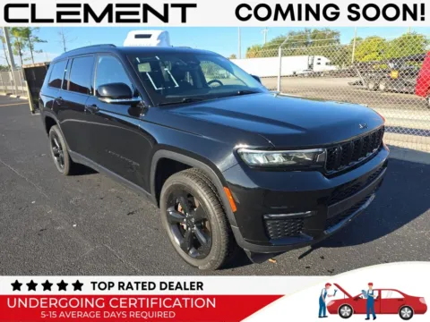 Black 2022 Jeep Grand Cherokee L Limited for sale in St. Charles, MO