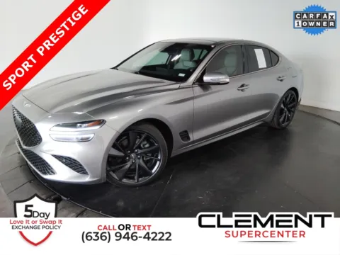 Silver 2023 Genesis G70 2.0T for sale in St. Charles, MO