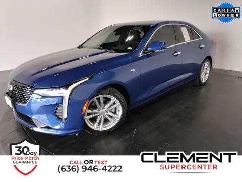 Blue 2023 Cadillac CT4 Luxury for sale in St. Charles, MO