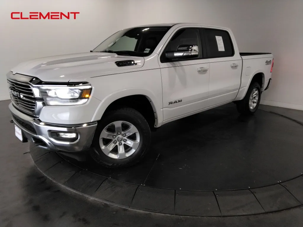 White 2021 Ram 1500 Laramie for sale in St. Charles, MO