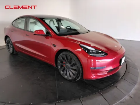 Another view of 2022 Tesla Model 3 Performance for sale in St. Charles, MO at Clement Supercenter