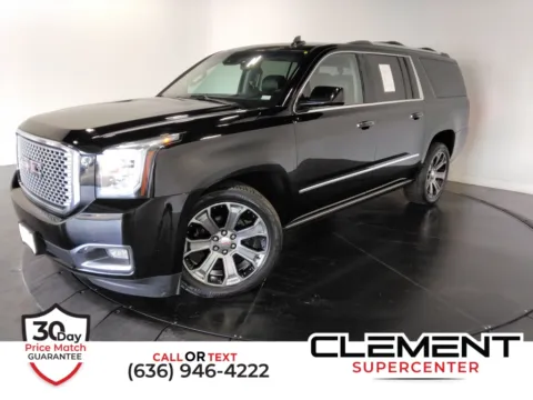 Black 2017 GMC Yukon XL Denali for sale in St. Charles, MO