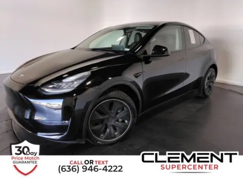 Black 2021 Tesla Model Y Long Range for sale in St. Charles, MO