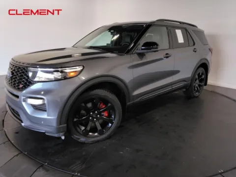 Gray 2023 Ford Explorer ST for sale in St. Charles, MO