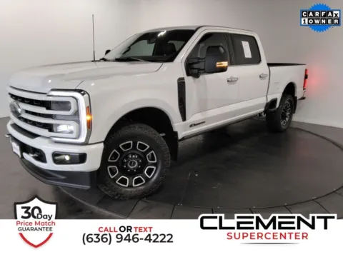 White 2024 Ford F-250SD Platinum for sale in St. Charles, MO