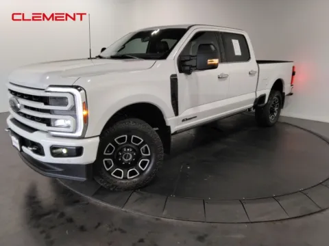 White 2024 Ford F-250SD Platinum for sale in St. Charles, MO