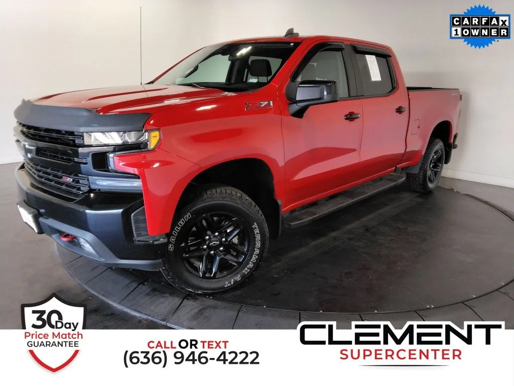 Red 2020 Chevrolet Silverado 1500 LT Trail Boss for sale in St. Charles, MO